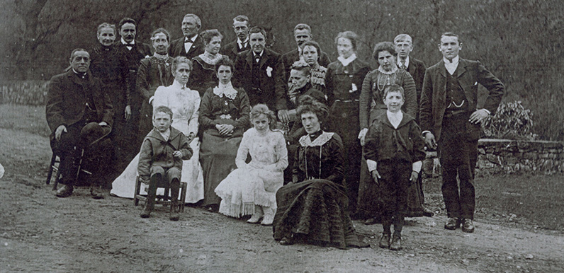 Errwood Hall party (1895)