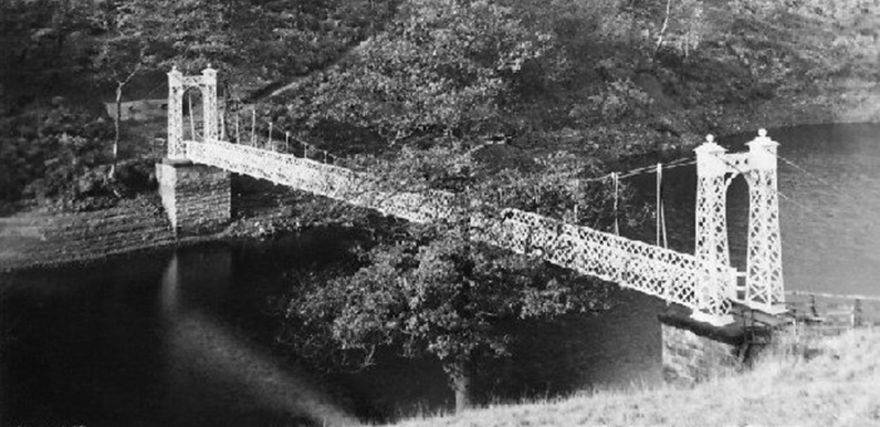The suspension bridge