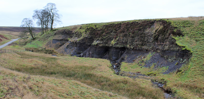 Coal mining in the Goyt