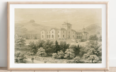 Errwood Hall sketch c.1845