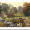 Goyt's Bridge in oils - Image 2