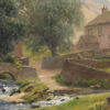Goyt's Bridge in oils - Image 3