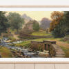 Goyt's Bridge in oils