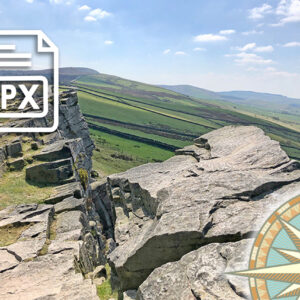Windgather Rocks to Shining Tor GPX