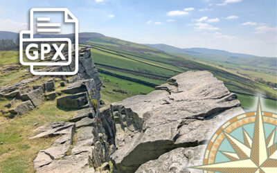 Windgather Rocks to Shining Tor GPX