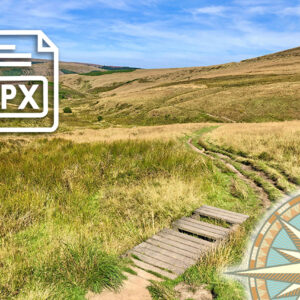 Railway Track Short Circular GPX