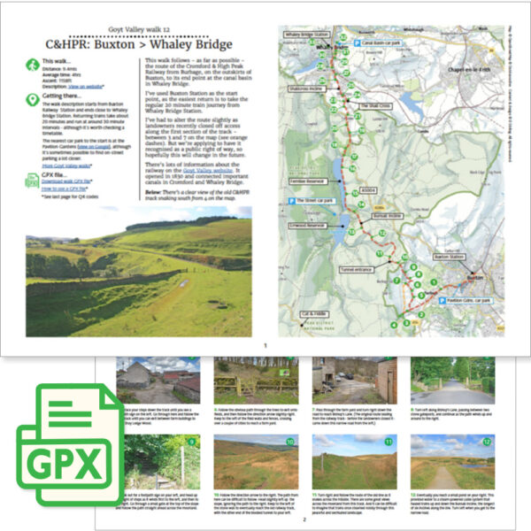 Walk 12 walk guide and GPX file