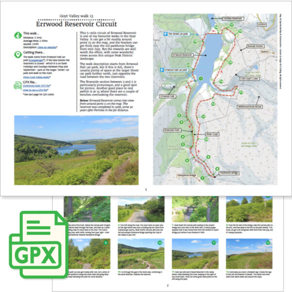 Walk 13 walk guide and GPX file