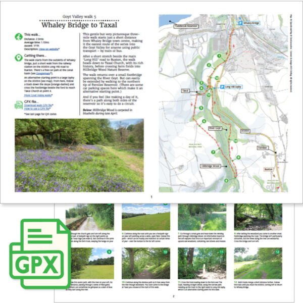 Walk 5 walk guide and GPX file