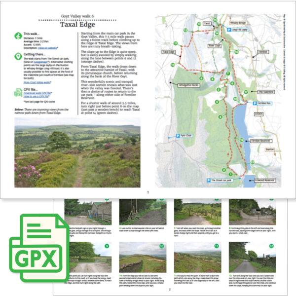 Walk 6 walk guide and GPX file