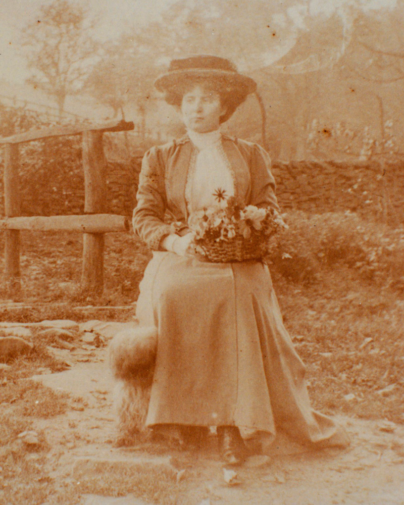 Esme Preston, who lived at Errwood Hall