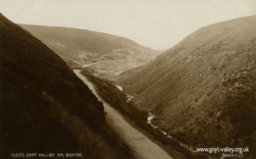 Road from Derbyshire Bridge. c.1910
