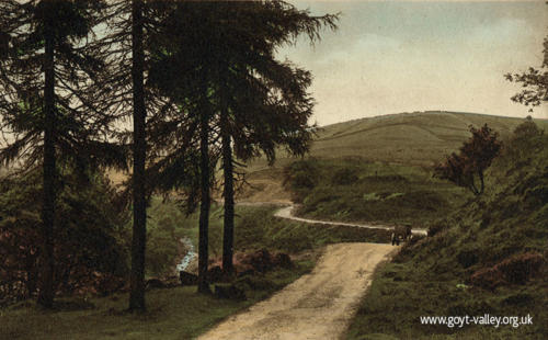 The road to Derbyshire Bridge. c.1910