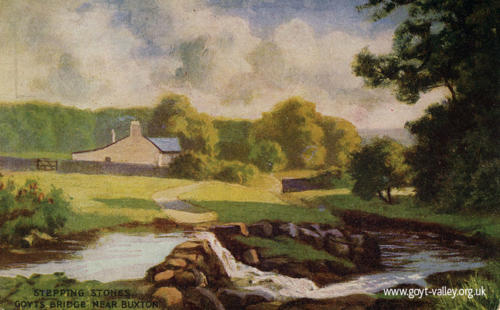 The stepping stones. c. 1920