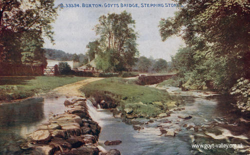 The stepping stones. c.1920