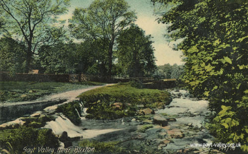 The stepping stones. c.1915