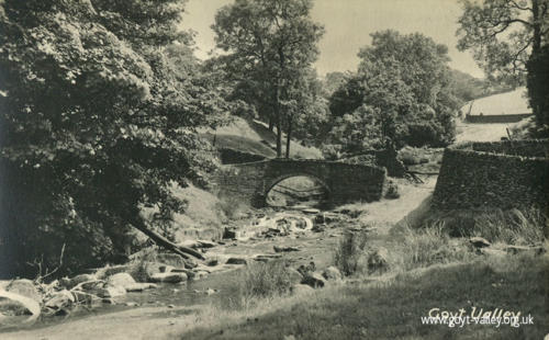 The packhorse bridge. c.1910