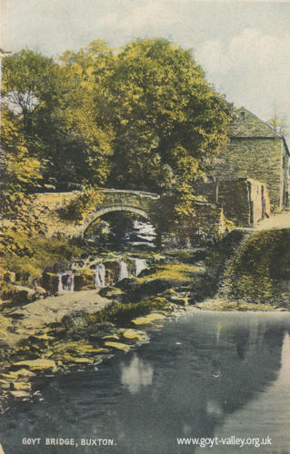 The packhorse bridge. c.1915