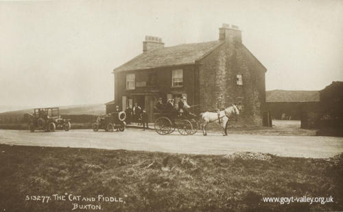 The Cat & Fiddle Inn. c.1910