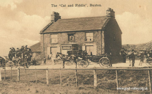 The Cat & Fiddle Inn. c.1905