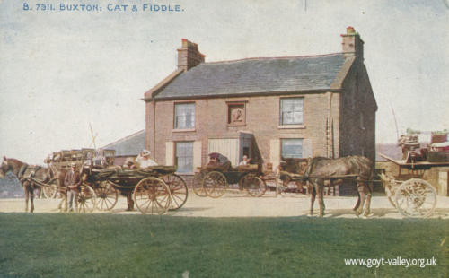 The Cat & Fiddle Inn. c.1905