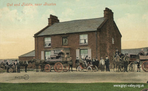 The Cat & Fiddle Inn. c.1905