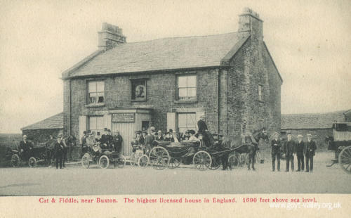 The Cat & Fiddle Inn. c.1910