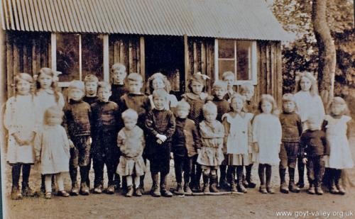 Errwood schoolchildren. c.1920.