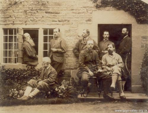 Grimshawe hunting party 1881