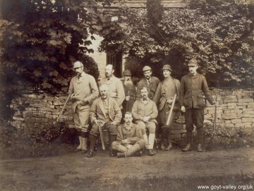 Grimshawe hunting party 1887