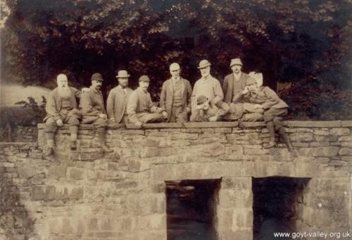 Grimshawe hunting party 1885