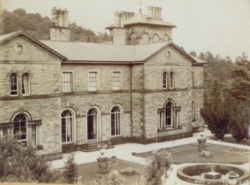 Errwood Hall c.1920.