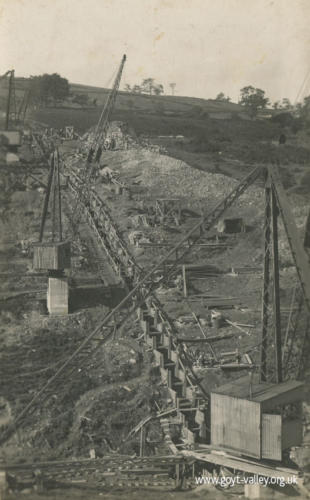 Fernilee Reservoir construction c.1933