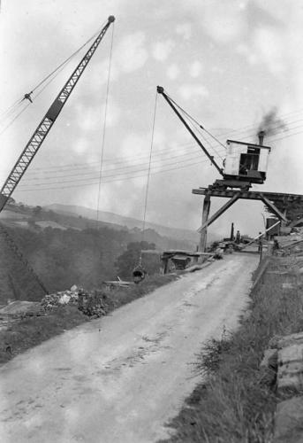 Fernilee Valley side crane