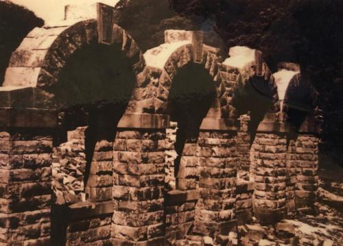 Errwood Hall ruins c.1961